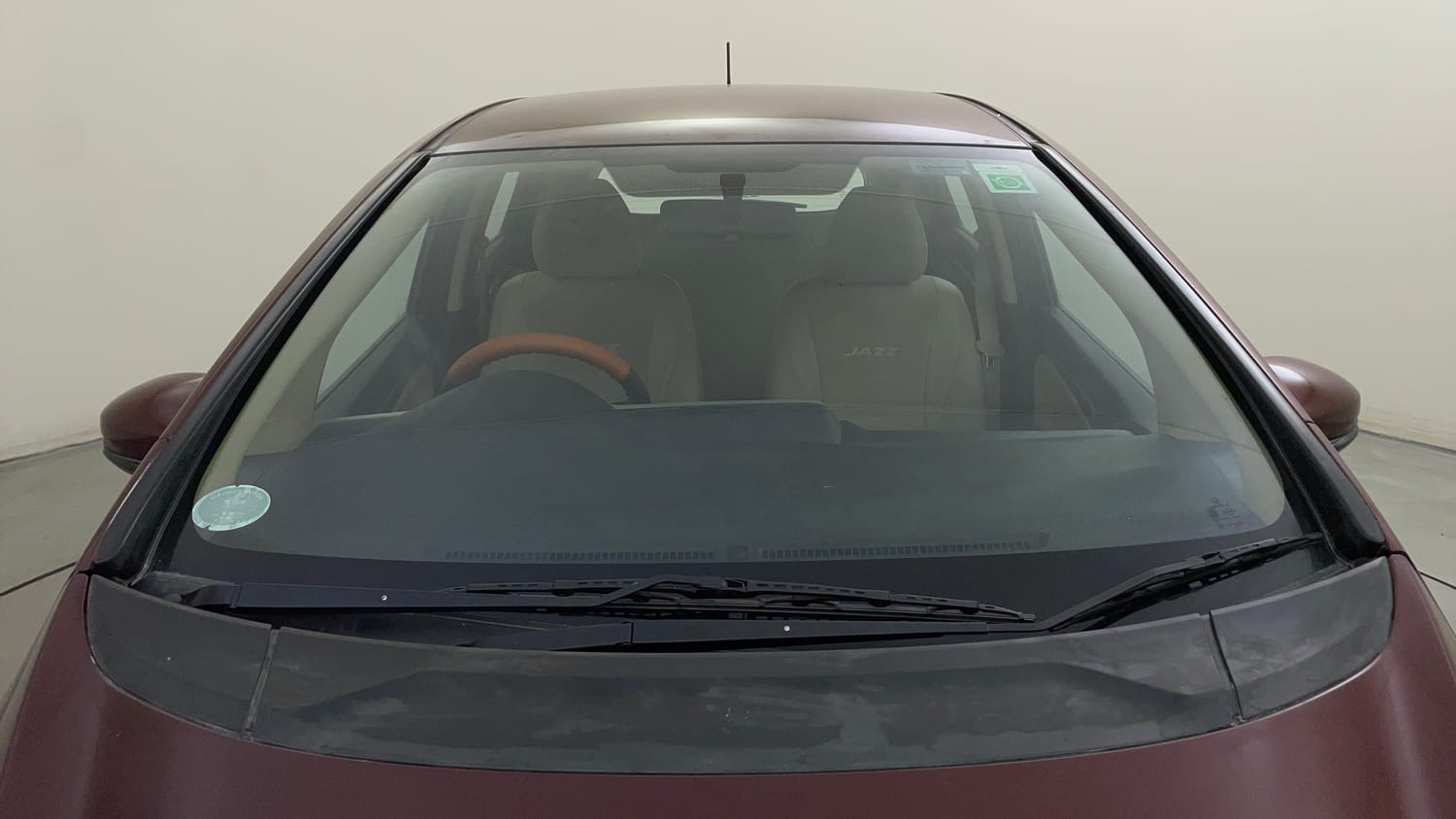 Used 2017 Honda Jazz V AT Petrol Petrol Automatic exterior FRONT WINDSHIELD VIEW
