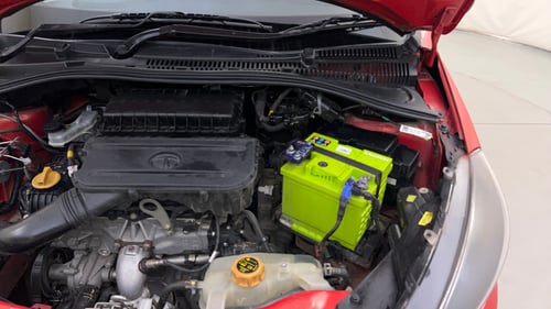 Used 2020 Tata Tiago XZA Plus Petrol Automatic engine ENGINE LEFT SIDE HINGE & APRON VIEW