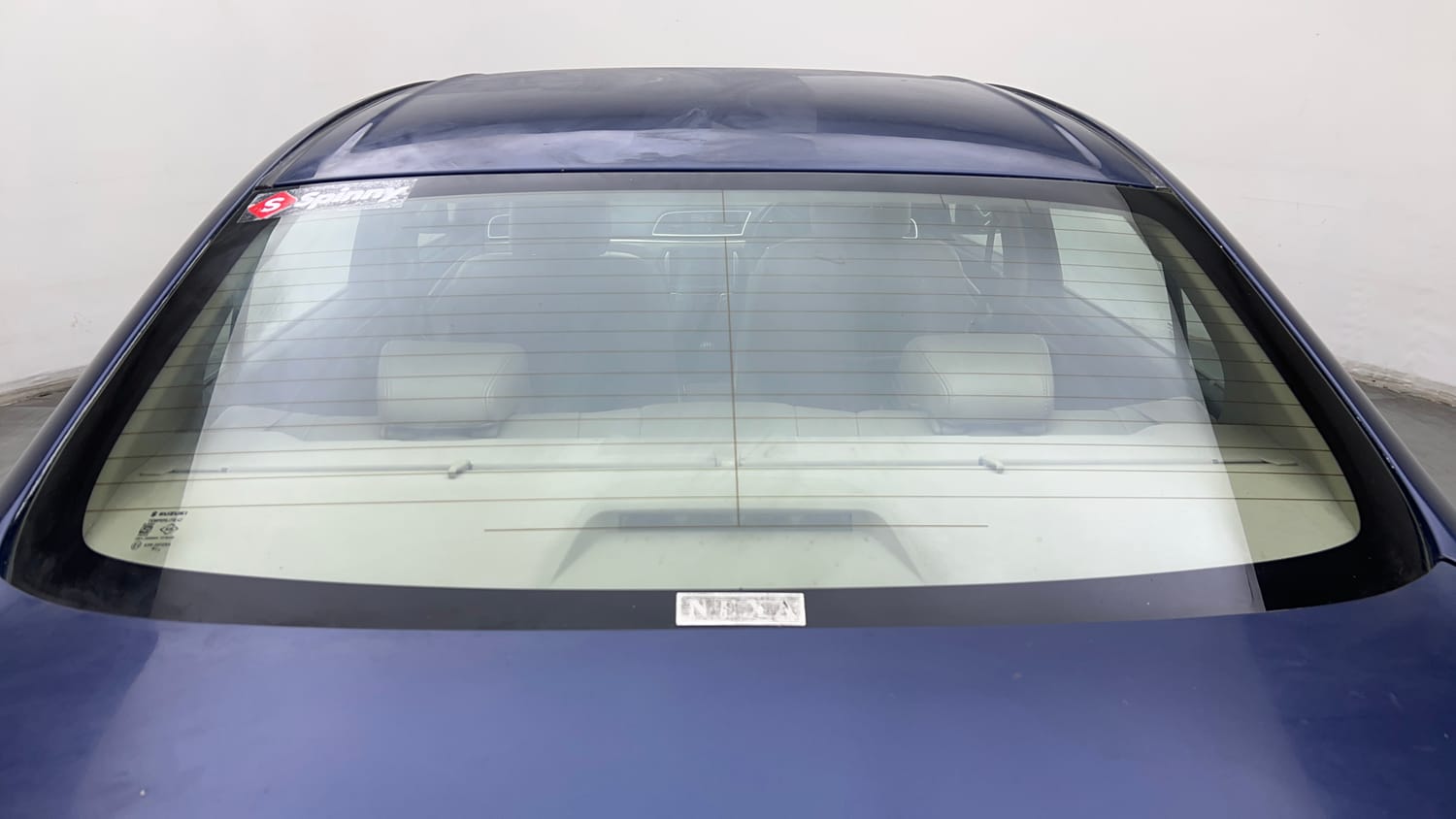 Used 2019 Maruti Suzuki Ciaz Alpha Hybrid 1.5 Petrol Manual exterior BACK WINDSHIELD VIEW