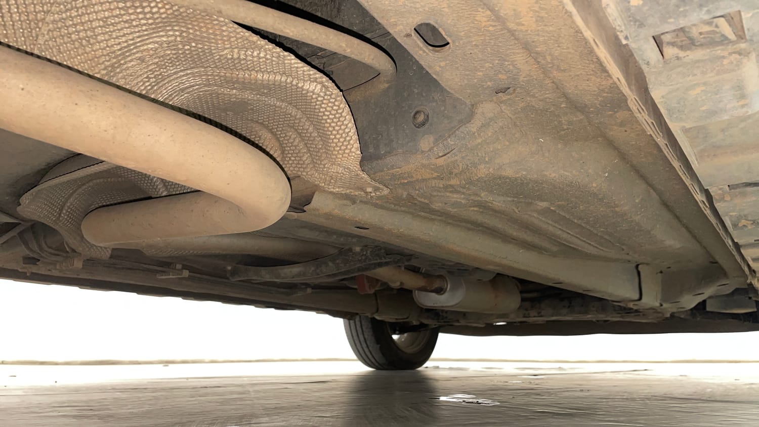 Used 2019 Ford Freestyle Titanium 1.2 Ti-VCT Petrol Manual extra REAR RIGHT UNDERBODY VIEW