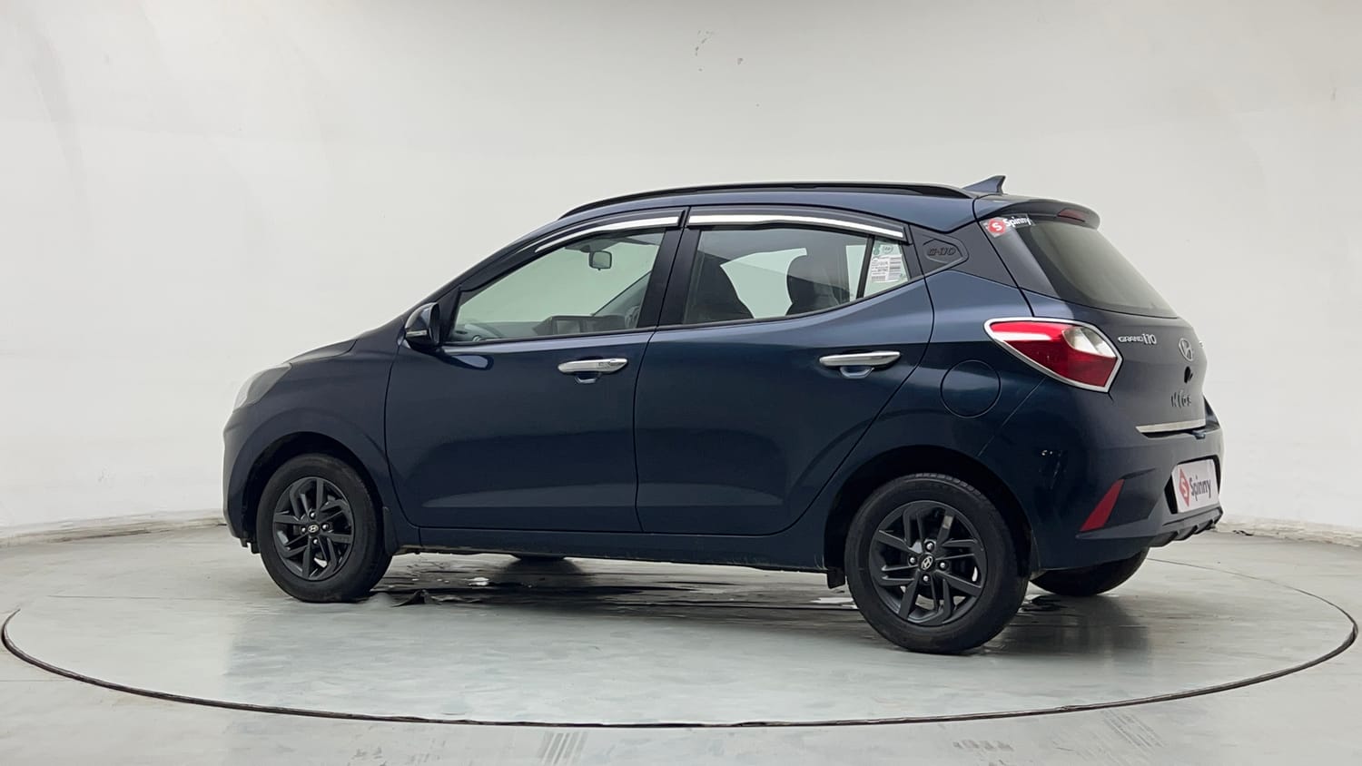 Used 2022 Hyundai Grand i10 Nios Sportz 1.2 Kappa VTVT Petrol Manual exterior LEFT REAR CORNER VIEW