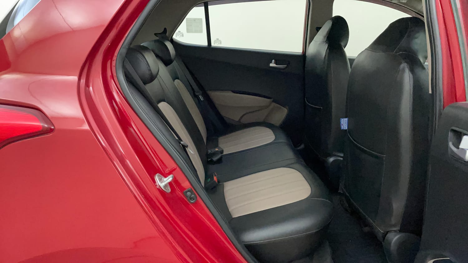 Used 2018 Hyundai Grand i10 Asta 1.2 Kappa VTVT Petrol Manual interior RIGHT SIDE REAR DOOR CABIN VIEW