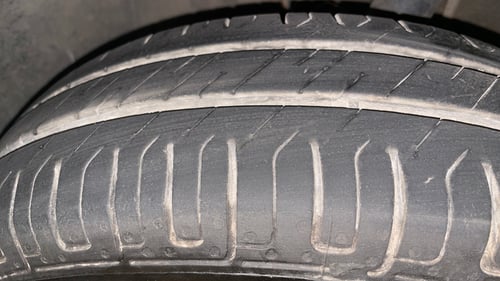 Used 2016 Nissan Micra Active XV Petrol Manual tyres LEFT FRONT TYRE TREAD VIEW