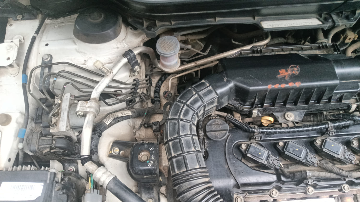 Used 2020 maruti-suzuki Vitara Brezza ZXi Plus Petrol Manual engine ENGINE RIGHT SIDE VIEW