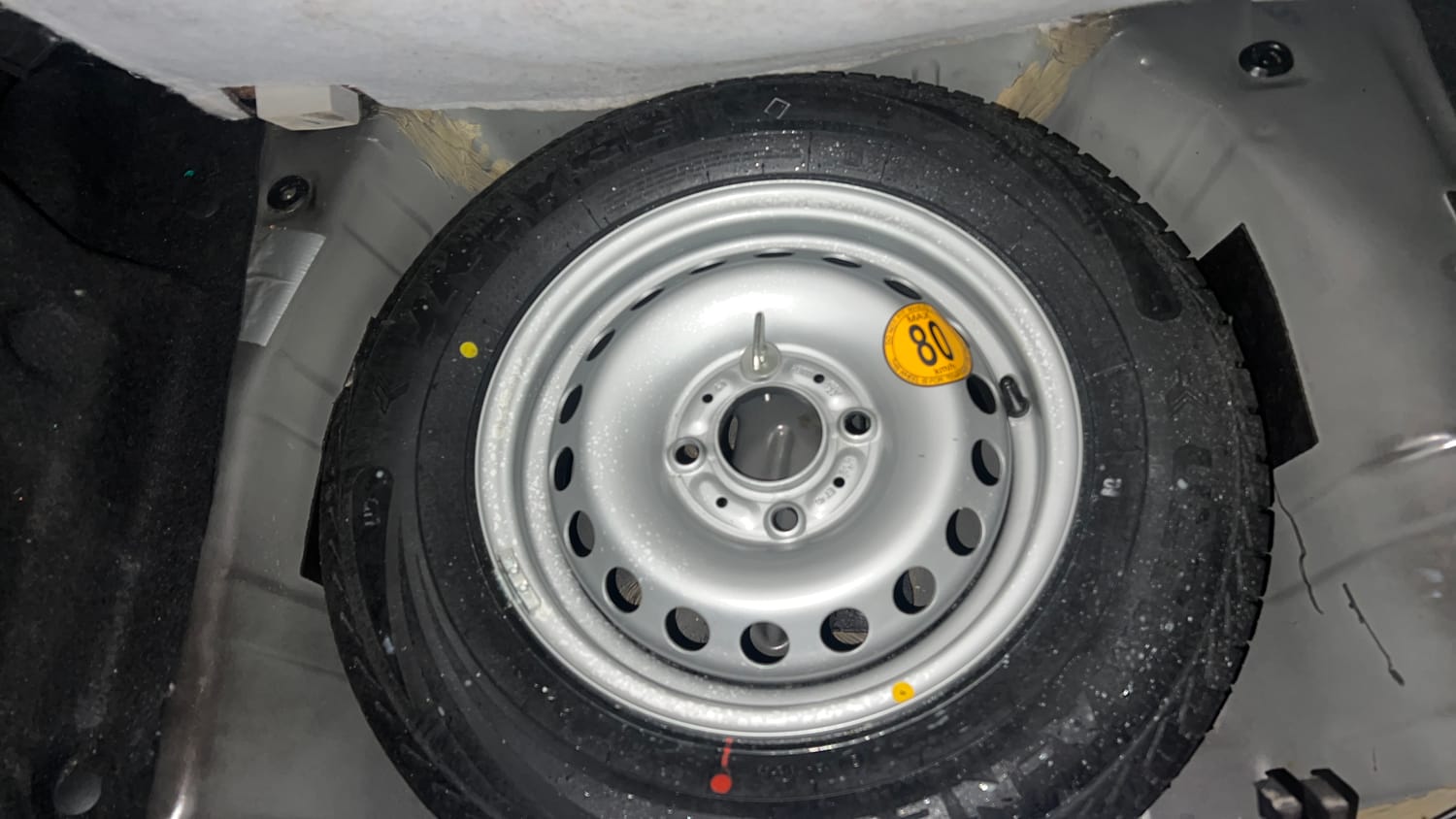 Used 2023 Tata Tiago XT Petrol Manual tyres SPARE TYRE VIEW