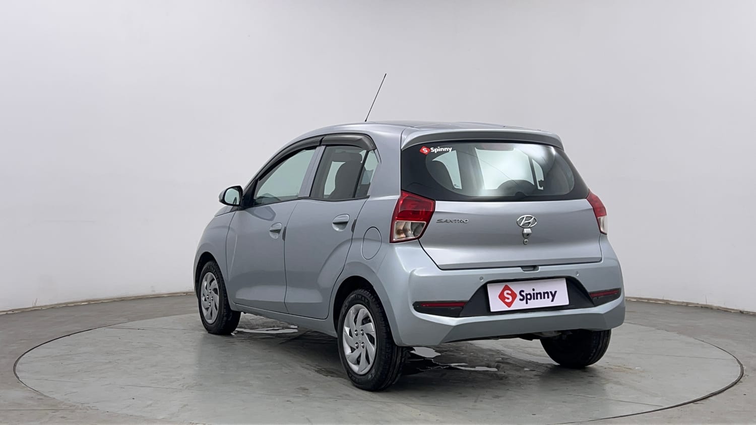 Used 2021 Hyundai Santro Sportz AMT Petrol Automatic exterior LEFT REAR CORNER VIEW