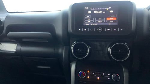 Used 2022 mahindra Thar LX Hard Top Diesel AT 4WD Diesel Automatic interior MUSIC SYSTEM & AC CONTROL VIEW