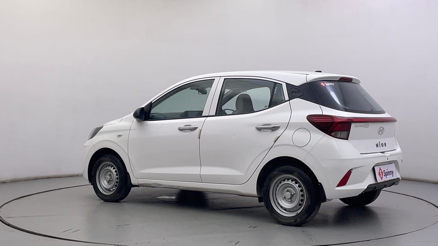 Used 2024 Hyundai Grand i10 Nios Era 1.2 Kappa Petrol Manual exterior LEFT REAR CORNER VIEW