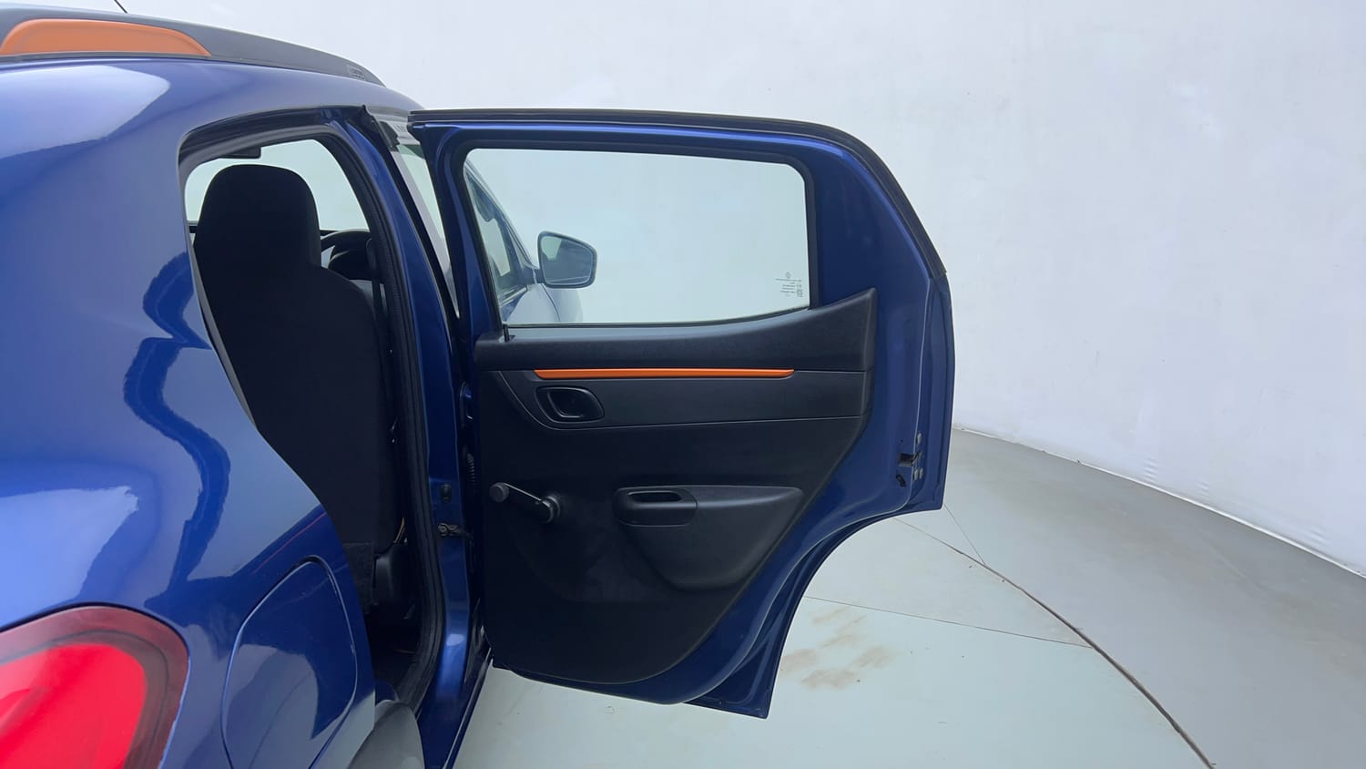 Used 2017 Renault Kwid CLIMBER 1.0 AMT Petrol Automatic interior RIGHT REAR DOOR OPEN VIEW