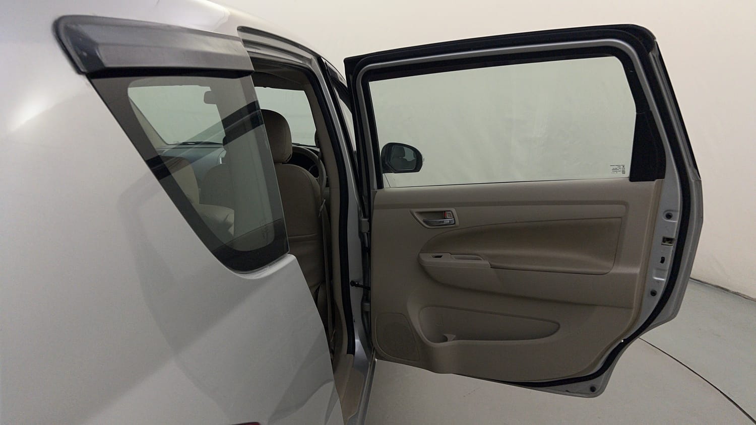 Used 2017 Maruti Suzuki Ertiga VXI AT Petrol Automatic interior RIGHT REAR DOOR OPEN VIEW