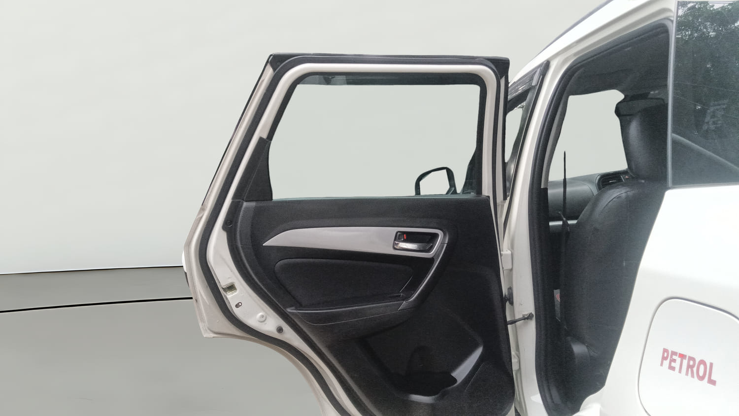 Used 2020 maruti-suzuki Vitara Brezza ZXi Plus Petrol Manual interior LEFT REAR DOOR OPEN VIEW