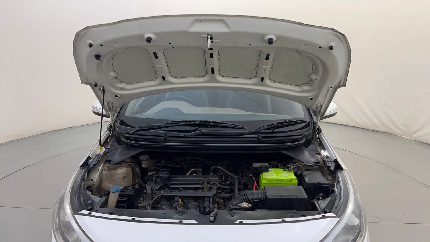Used 2018 Hyundai Elite i20 Sportz 1.2 Petrol Manual engine ENGINE & BONNET OPEN FRONT VIEW