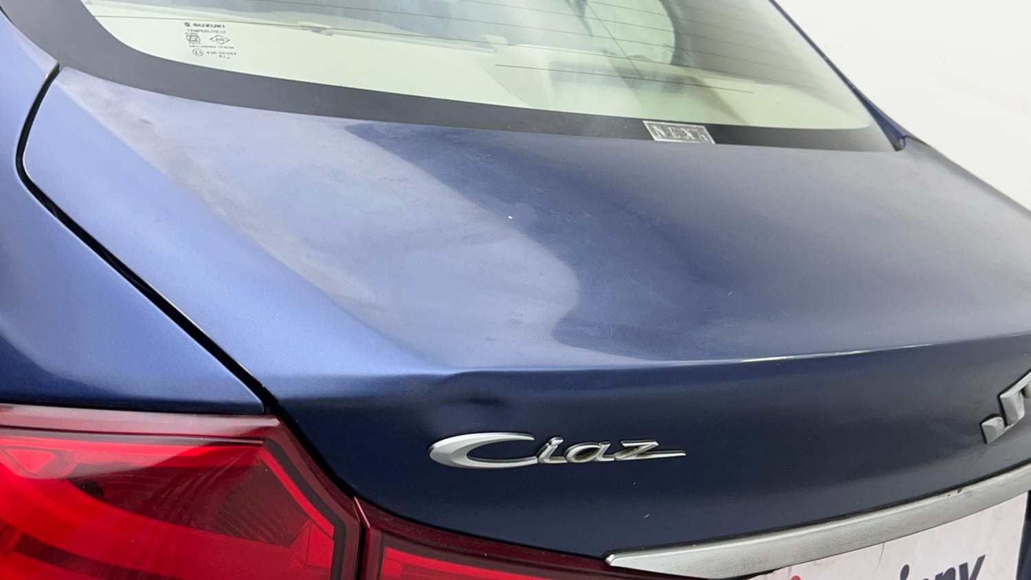 Used 2019 Maruti Suzuki Ciaz Alpha Hybrid 1.5 Petrol Manual dents MINOR SCRATCH