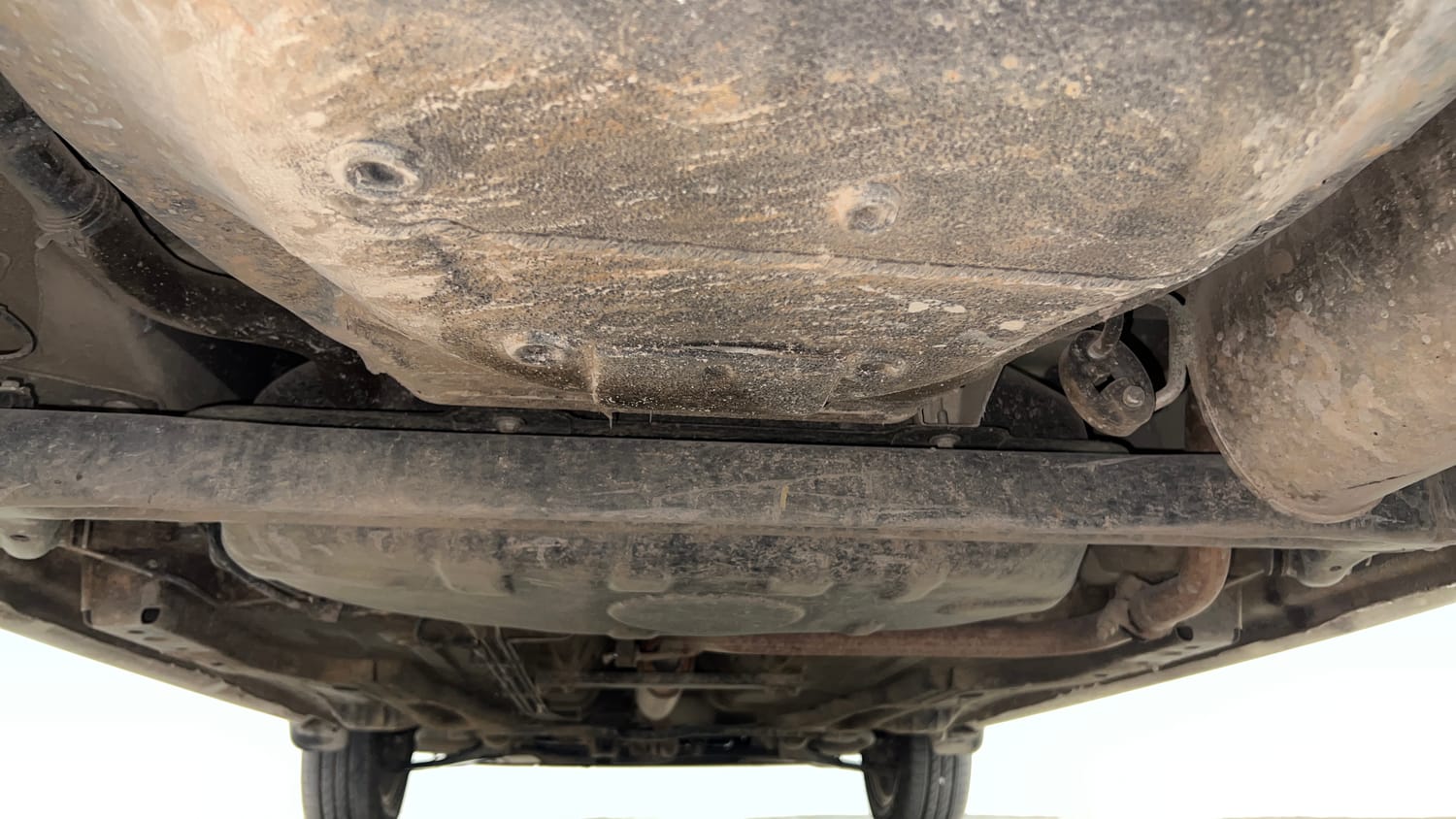 Used 2018 Tata Tiago Revotron XZ Petrol Manual extra REAR UNDERBODY VIEW (TAKEN FROM REAR)