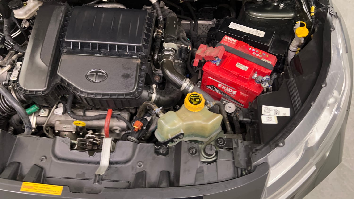 Used 2022 Tata Nexon XZA Plus (O) Diesel Diesel Automatic engine ENGINE LEFT SIDE VIEW
