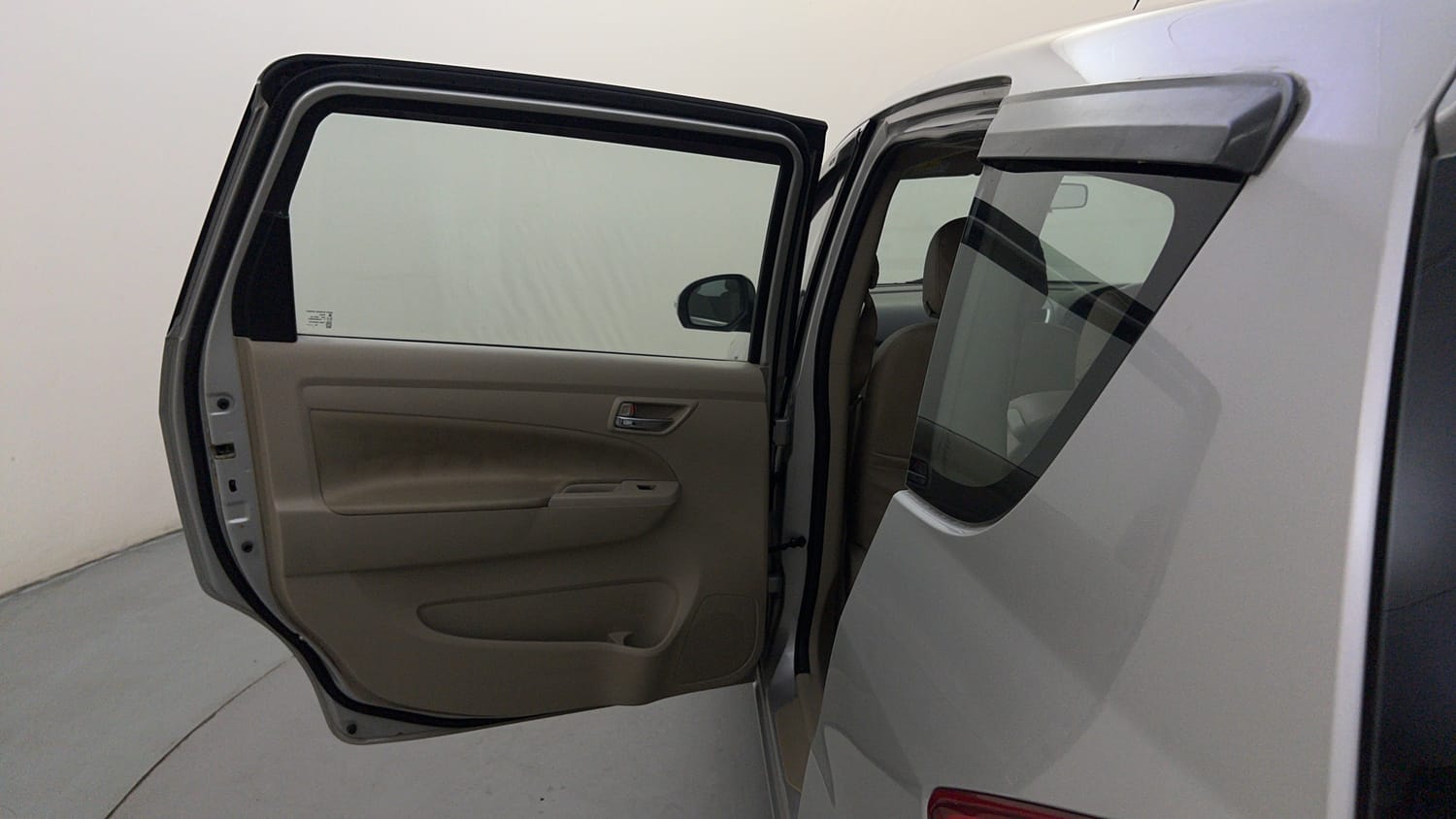 Used 2017 Maruti Suzuki Ertiga VXI AT Petrol Automatic interior LEFT REAR DOOR OPEN VIEW