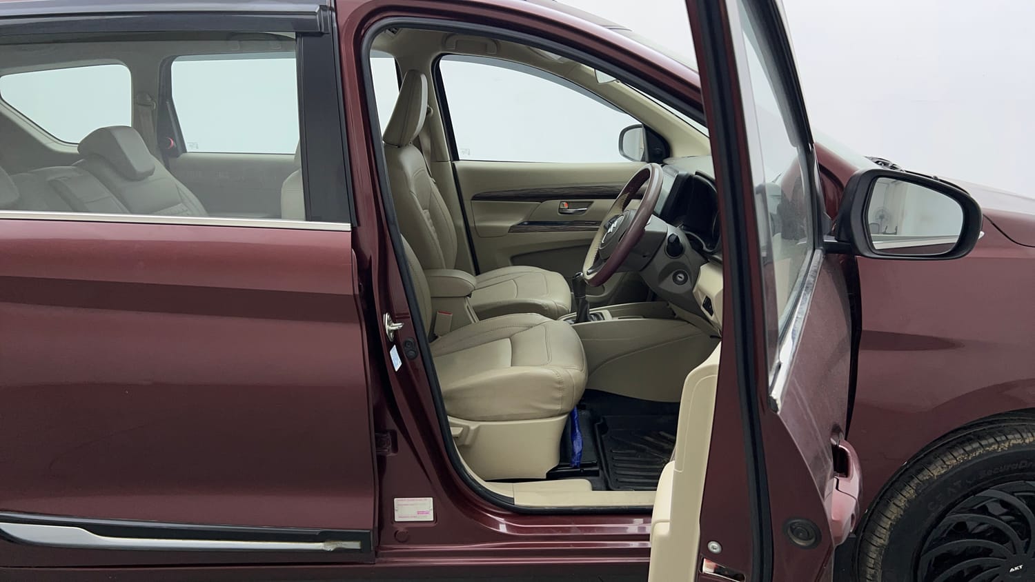 Used 2022 Maruti Suzuki New Ertiga VXi Petrol Manual interior RIGHT SIDE FRONT DOOR CABIN VIEW