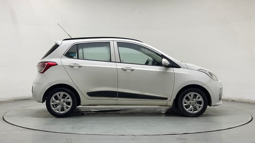 Used 2018 Hyundai Grand i10 Sportz 1.2 Kappa VTVT Petrol Manual exterior RIGHT SIDE VIEW