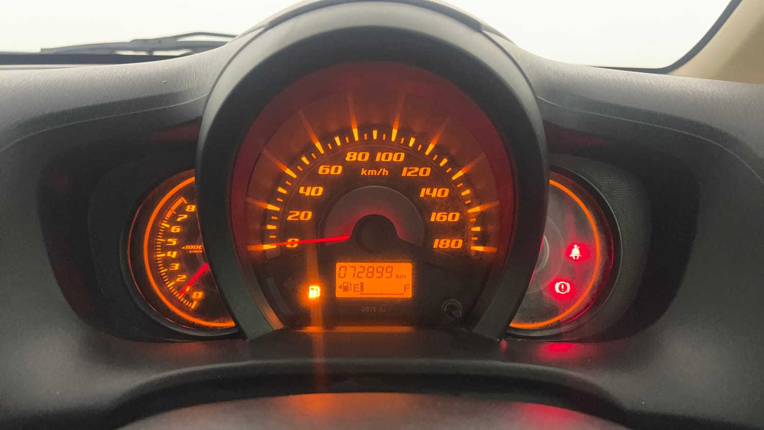 Used 2014 Honda Amaze 1.2 S i-VTEC Petrol Manual interior CLUSTERMETER VIEW