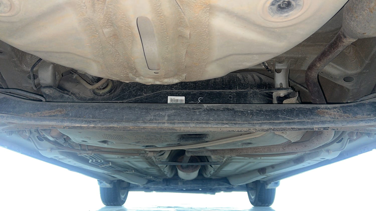 Used 2018 Maruti Suzuki Baleno Zeta 1.2 AT Petrol Automatic extra REAR UNDERBODY VIEW (TAKEN FROM REAR)