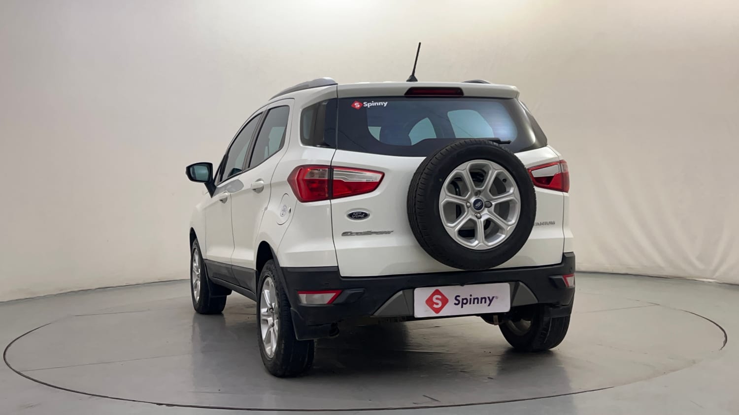 Used 2021 Ford EcoSport Titanium Plus 1.5L Ti-VCT AT Petrol Automatic exterior LEFT REAR CORNER VIEW