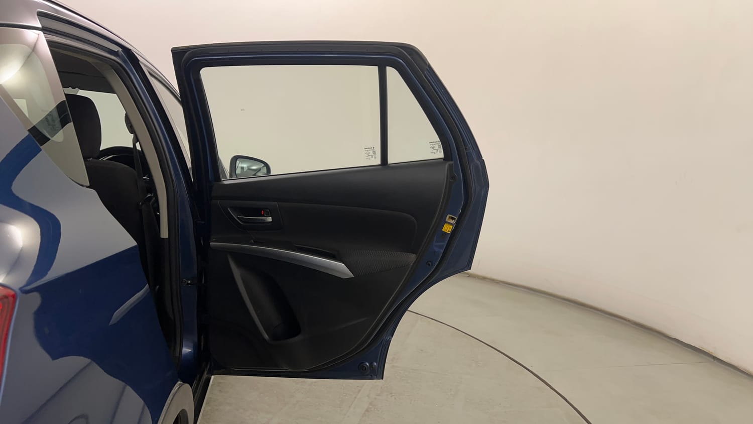 Used 2021 Maruti Suzuki S-Cross Zeta Petrol Manual interior RIGHT REAR DOOR OPEN VIEW