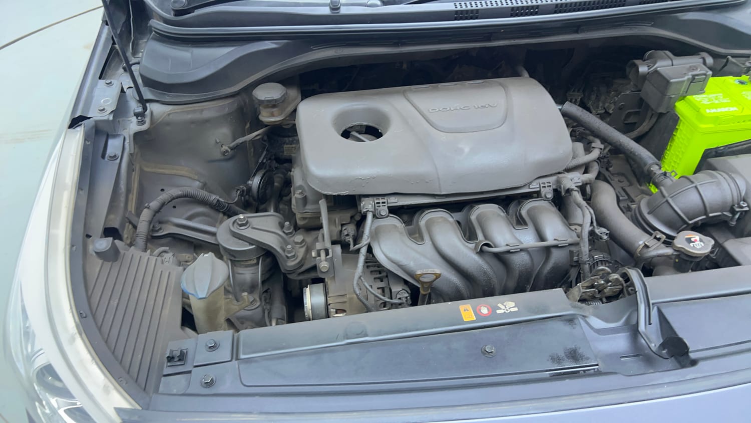 Used 2019 Hyundai Verna SX Plus 1.6 VTVT AT Petrol Automatic engine ENGINE RIGHT SIDE VIEW