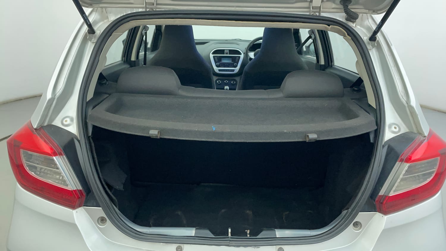 Used 2016 Tata Tiago Revotron XT Petrol Manual interior DICKY INSIDE VIEW
