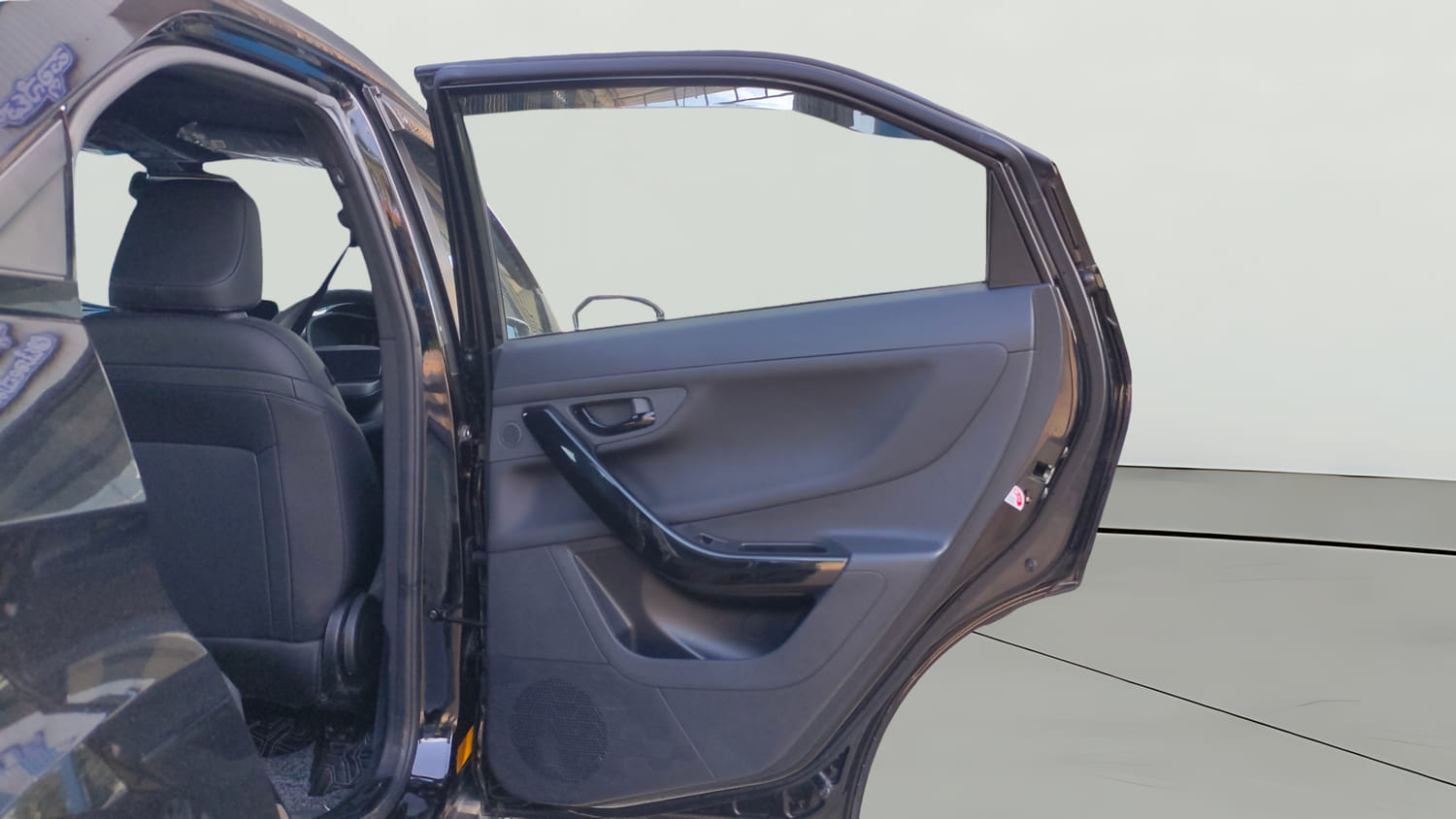 Used 2025 Tata Nexon Creative Plus (S) 1.2 Petrol 6MT Dark Edition Petrol Manual interior RIGHT REAR DOOR OPEN VIEW