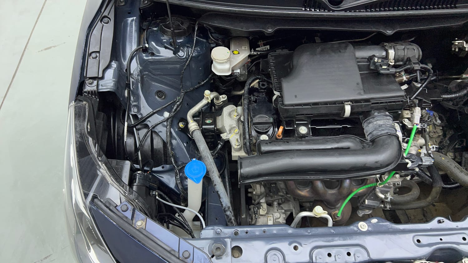 Used 2025 Maruti Suzuki Baleno Sigma MT Petrol Manual engine ENGINE RIGHT SIDE VIEW