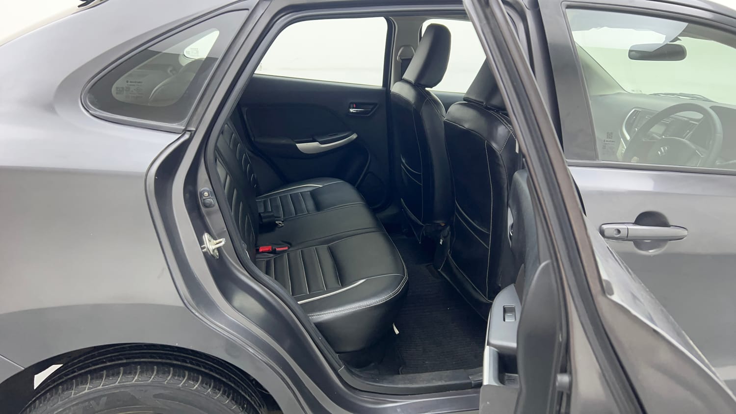 Used 2017 Maruti Suzuki Baleno Delta 1.2 Petrol Manual interior RIGHT SIDE REAR DOOR CABIN VIEW