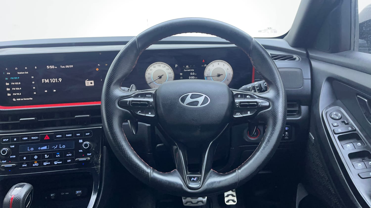 Used 2024 Hyundai Creta N-Line N10 1.5 Turbo DCT Petrol Automatic interior STEERING VIEW