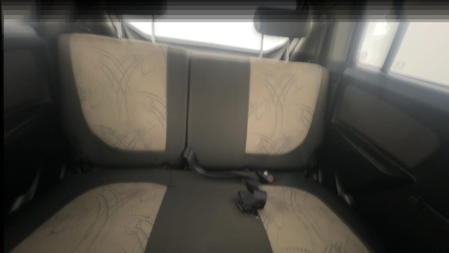 Used 2015 Maruti Suzuki Wagon R LXI Petrol Manual interior REAR SEAT CONDITION VIEW