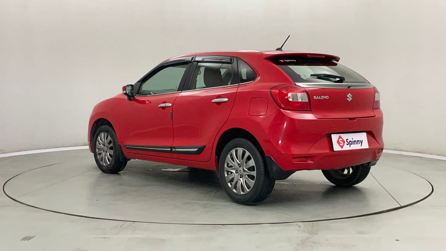 Used 2017 Maruti Suzuki Baleno Zeta 1.2 Petrol Manual exterior LEFT REAR CORNER VIEW