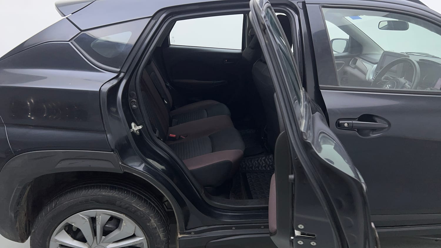 Used 2025 Maruti Suzuki Fronx Delta 1.2L MT Petrol Manual interior RIGHT SIDE REAR DOOR CABIN VIEW
