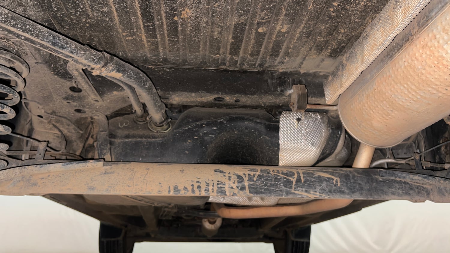 Used 2021 Ford EcoSport Titanium Plus 1.5L Ti-VCT AT Petrol Automatic extra REAR UNDERBODY VIEW (TAKEN FROM REAR)