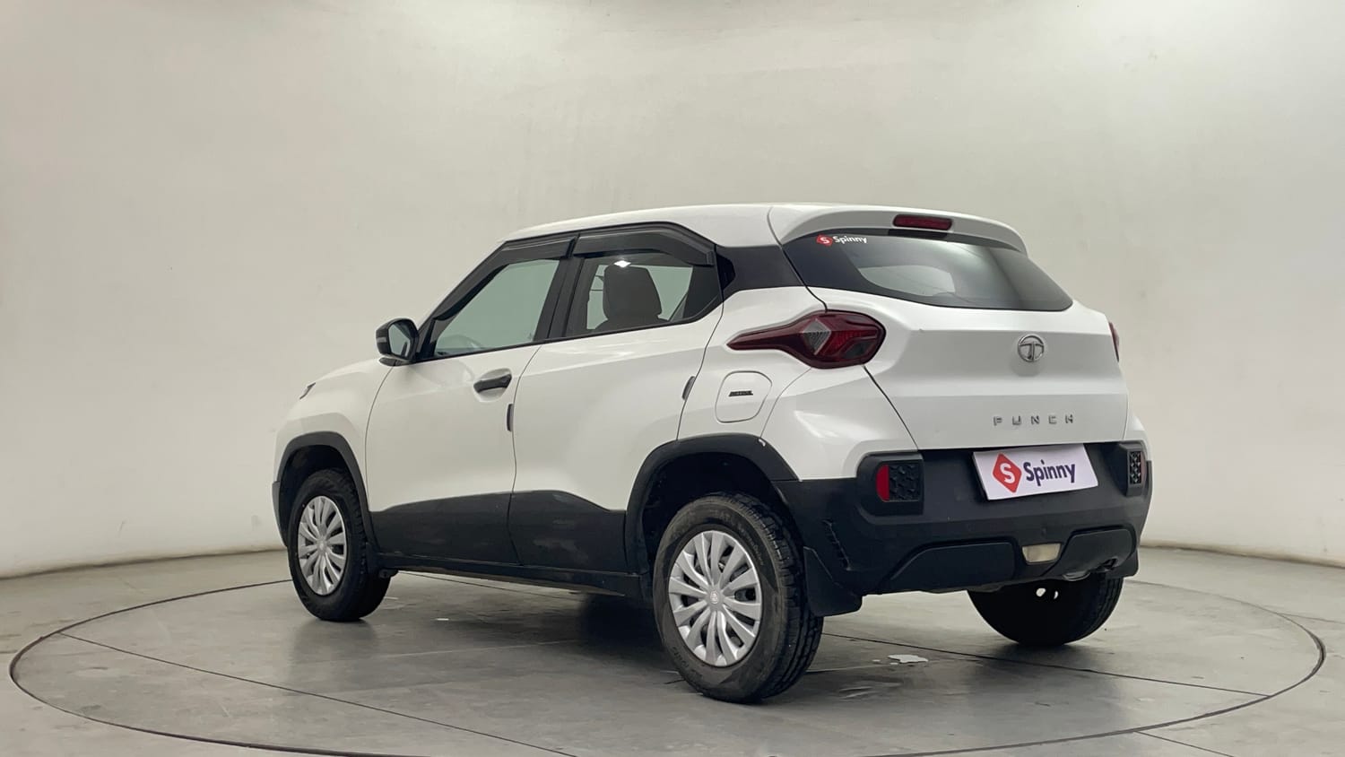 Used 2023 Tata Punch Pure MT Petrol Manual exterior LEFT REAR CORNER VIEW