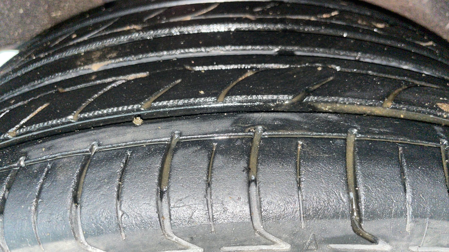 Used 2020 Maruti Suzuki Baleno Zeta Petrol Manual tyres RIGHT REAR TYRE TREAD VIEW