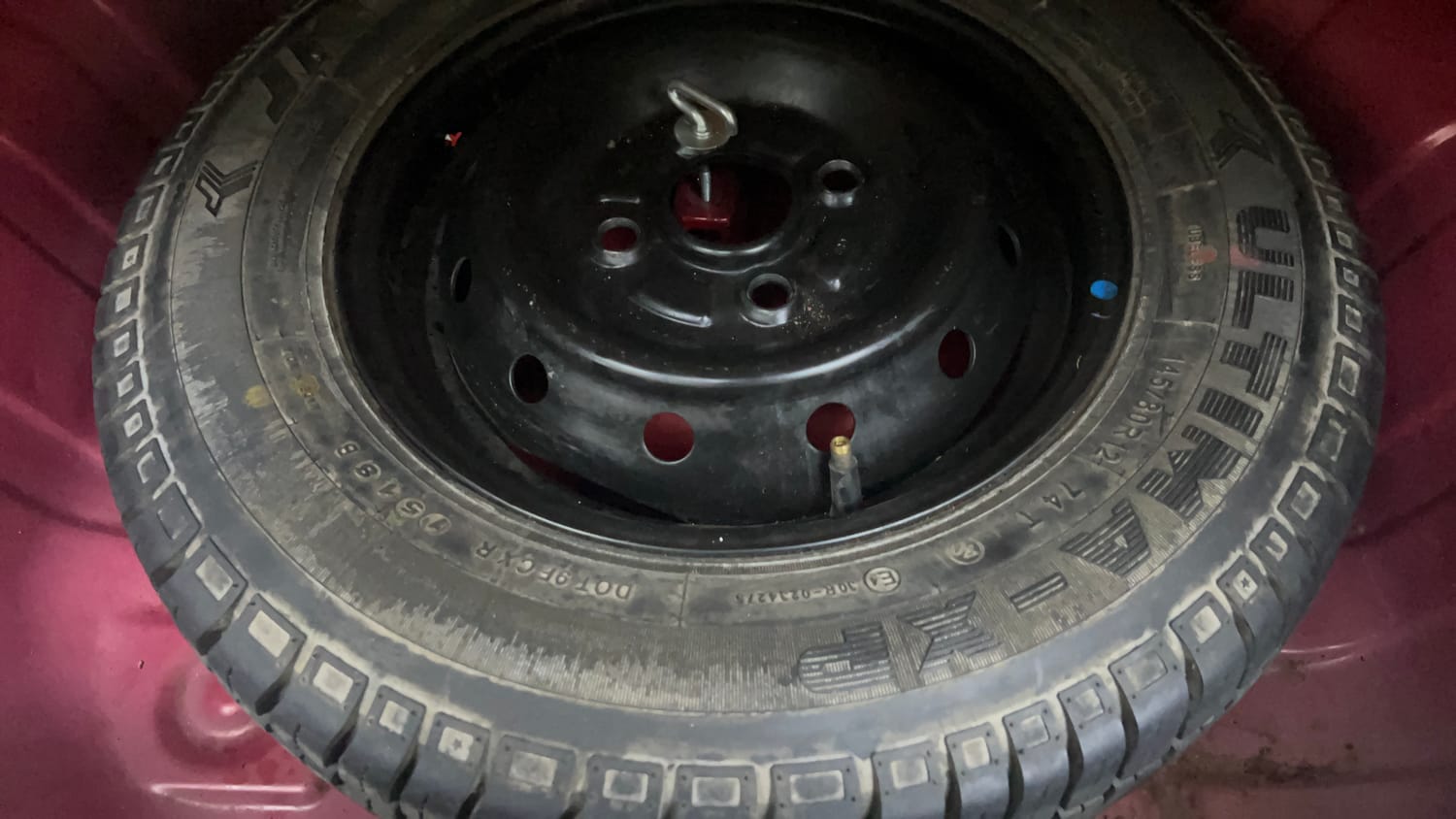 Used 2018 Maruti Suzuki Alto 800 VXi Petrol Manual tyres SPARE TYRE VIEW