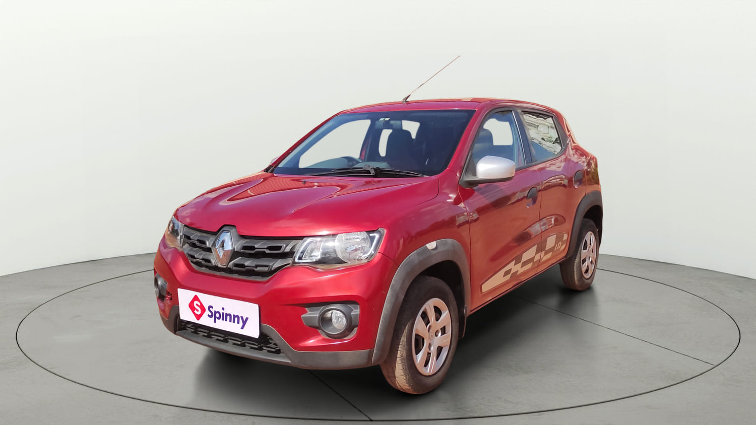 Used 2017 Renault Kwid 1.0 RXT AMT Opt Petrol Automatic exterior LEFT FRONT CORNER VIEW