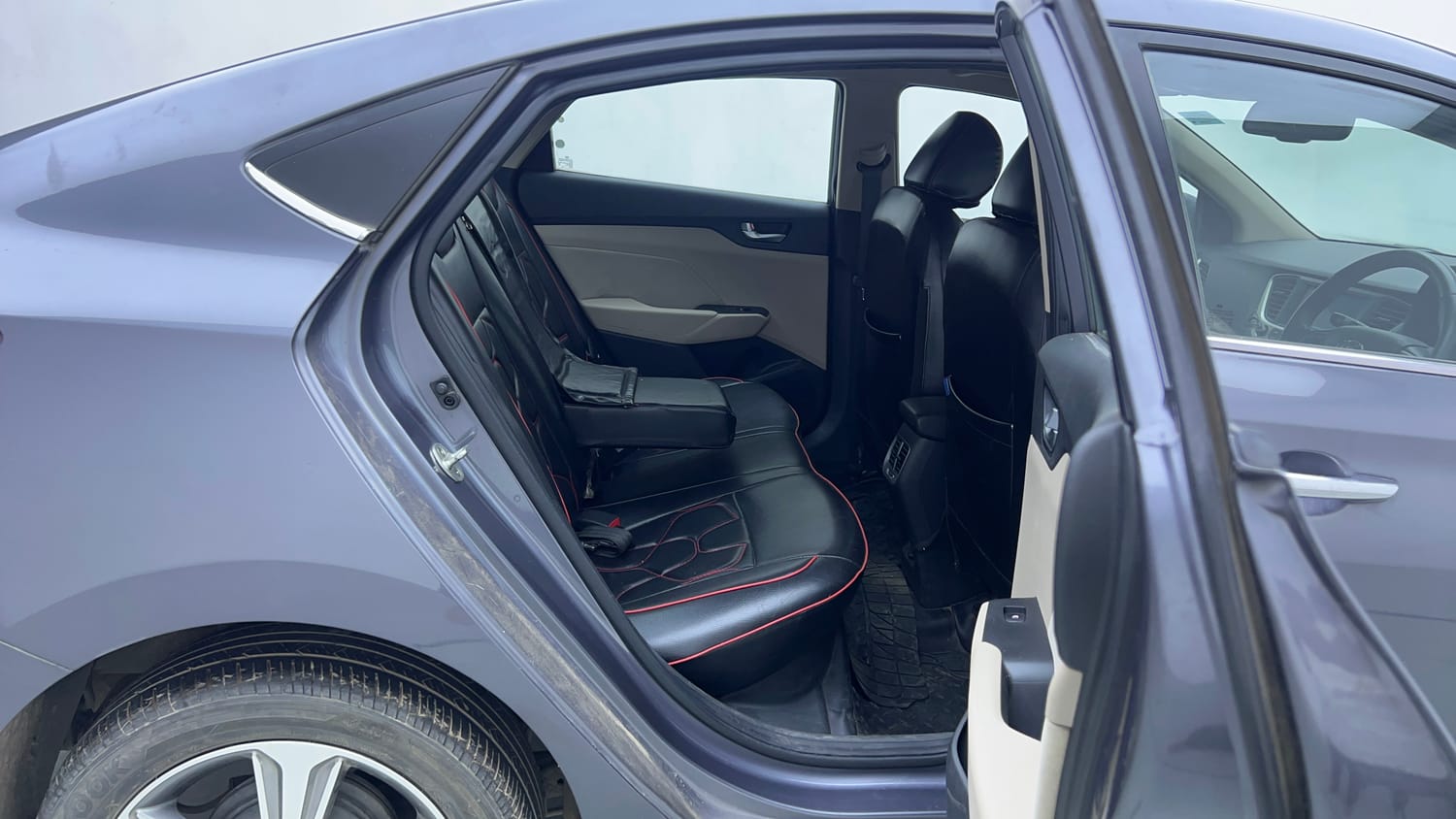 Used 2019 Hyundai Verna SX Plus 1.6 VTVT AT Petrol Automatic interior RIGHT SIDE REAR DOOR CABIN VIEW