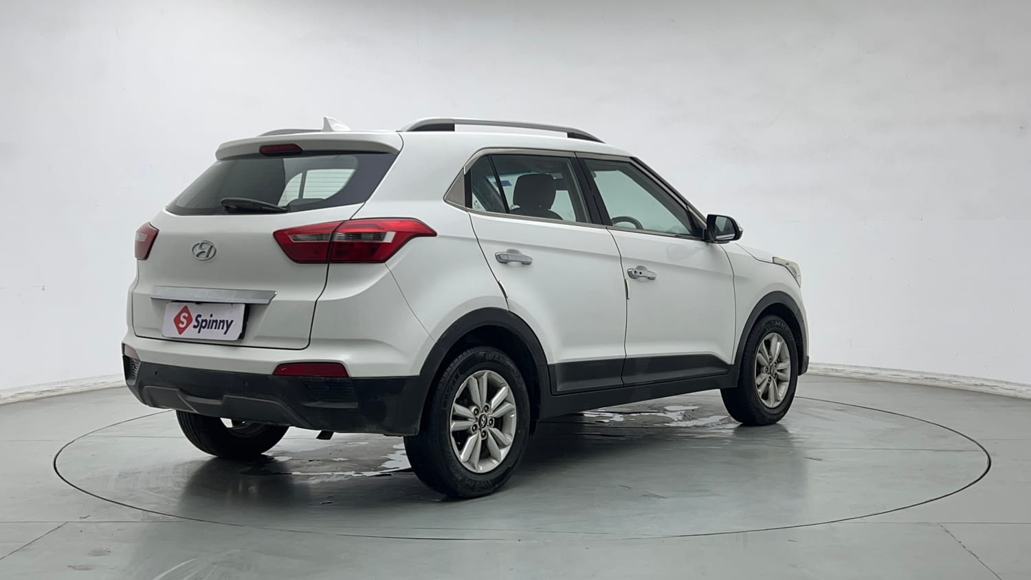 Used 2015 Hyundai Creta 1.6 SX Plus Petrol Petrol Manual exterior RIGHT REAR CORNER VIEW