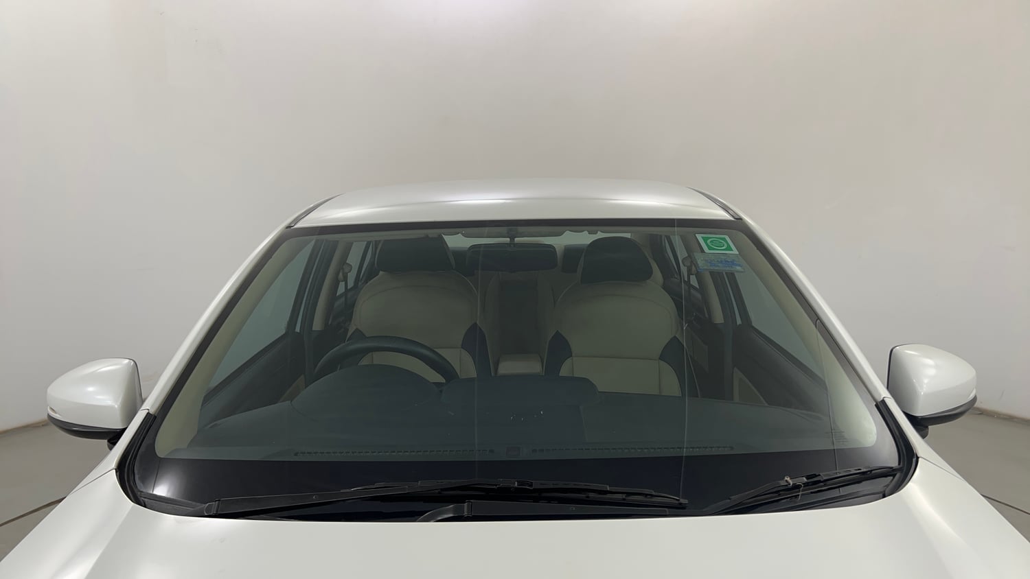 Used 2018 Honda Amaze 1.2 VX MT Petrol Petrol Manual exterior FRONT WINDSHIELD VIEW