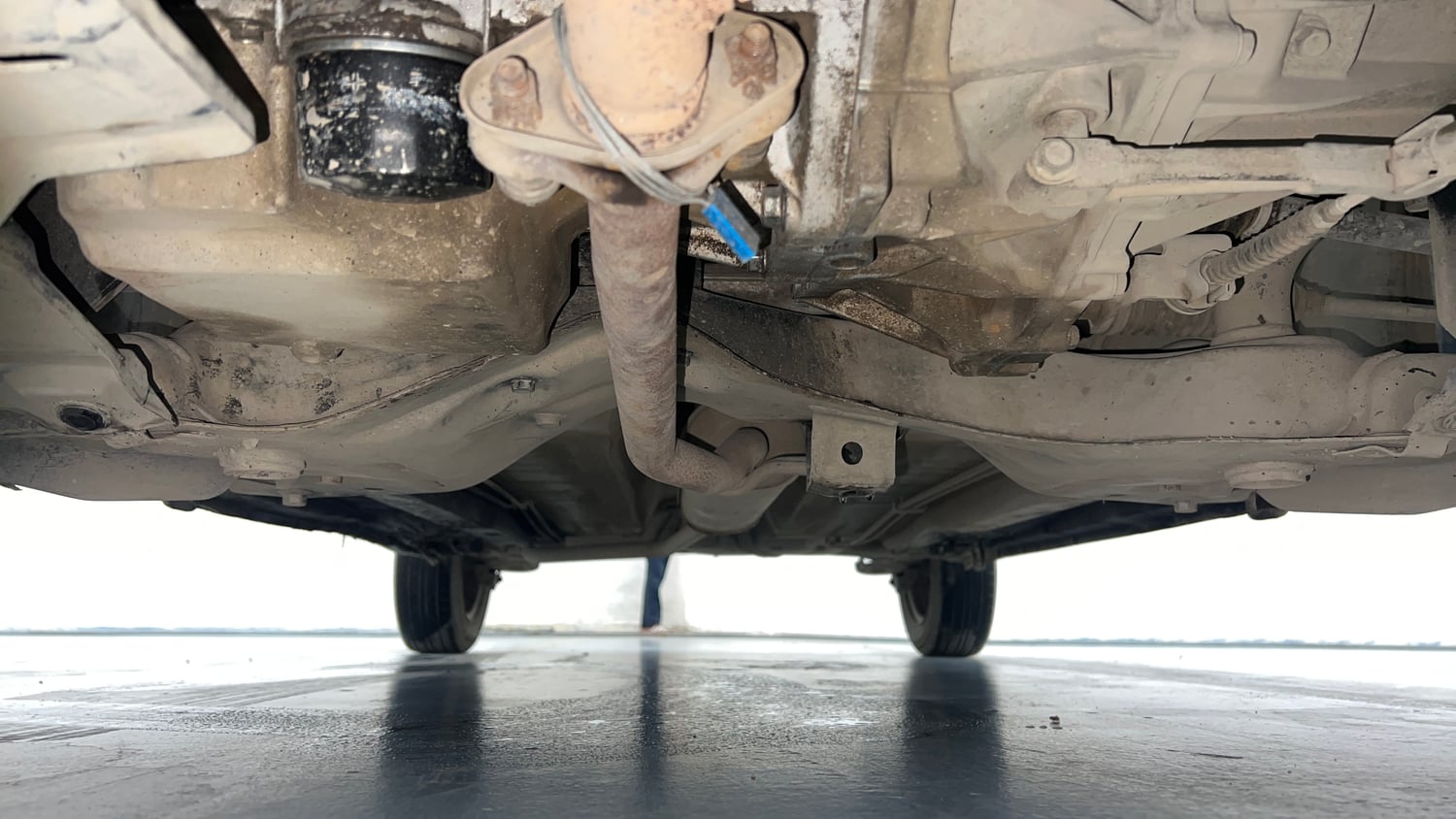 Used 2016 Maruti Suzuki Celerio VXi Petrol Manual extra FRONT LEFT UNDERBODY VIEW