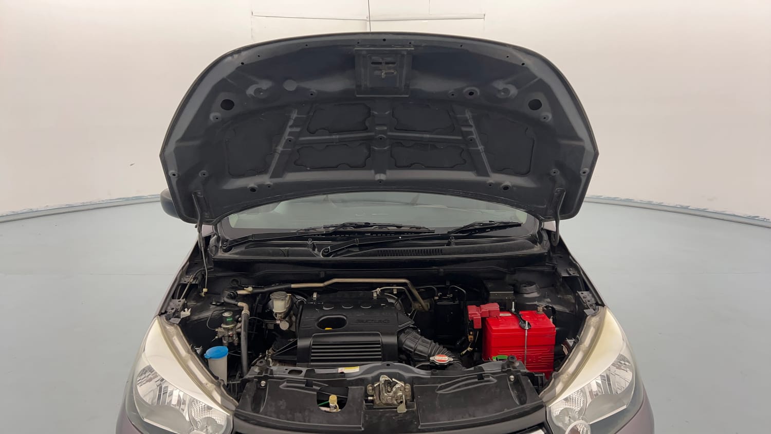Used 2016 Maruti Suzuki Celerio VXi Petrol Manual engine ENGINE & BONNET OPEN FRONT VIEW