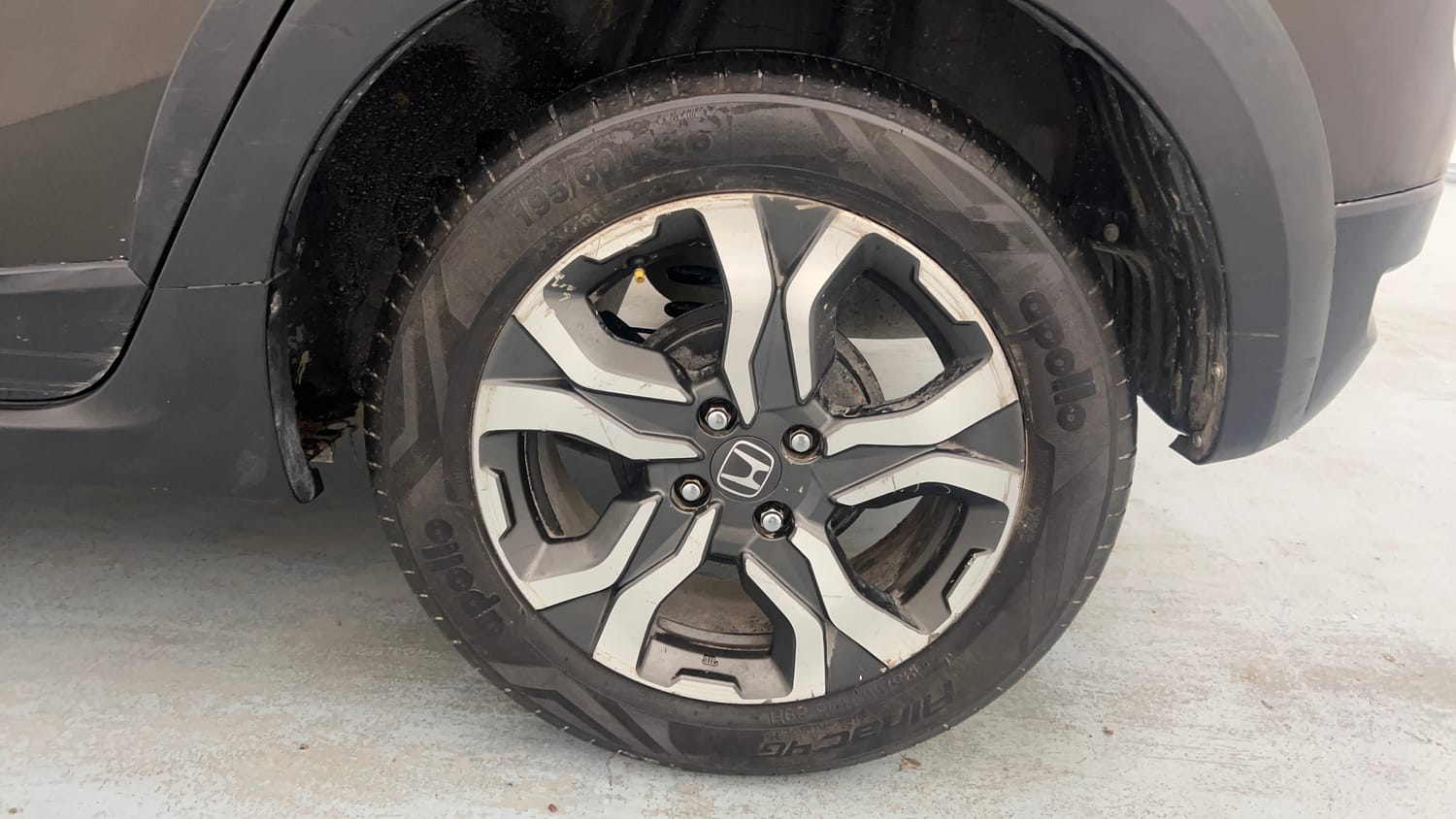 Used 2019 Honda WR-V VX MT Diesel Diesel Manual tyres LEFT REAR TYRE RIM VIEW