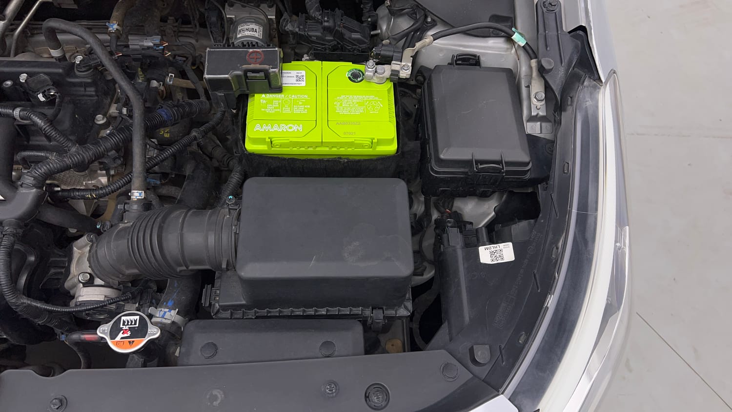 Used 2020 Hyundai Elite i20 Sportz Plus 1.2 Petrol Manual engine ENGINE LEFT SIDE VIEW