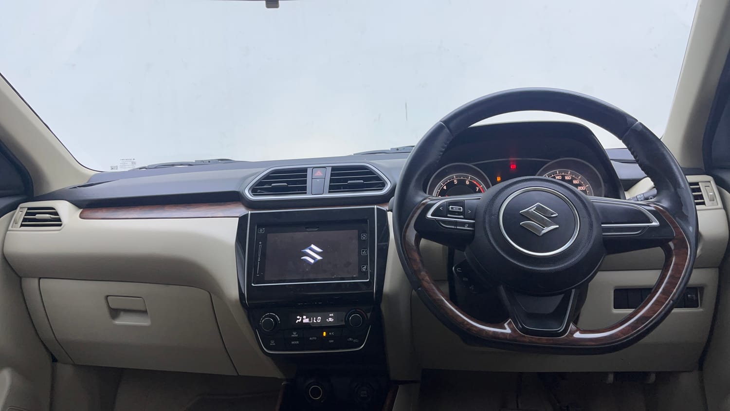 Used 2018 Maruti Suzuki Dzire ZXi Plus AMT Petrol Automatic interior DASHBOARD VIEW