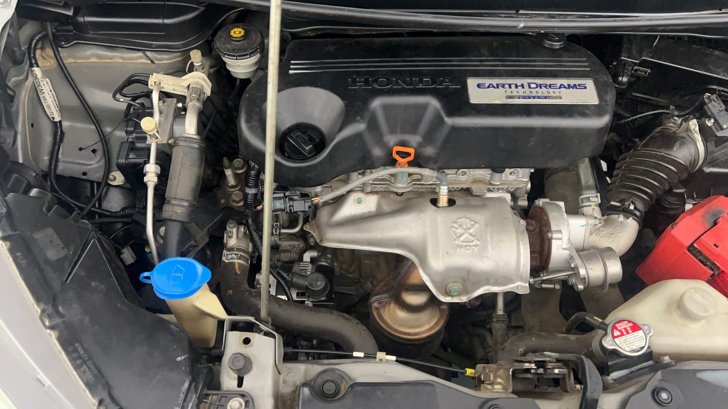 Used 2019 Honda WR-V VX MT Diesel Diesel Manual engine ENGINE RIGHT SIDE VIEW