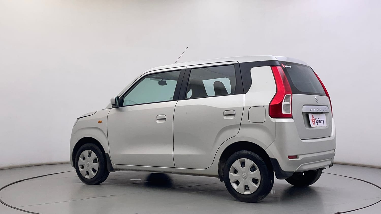 Used 2019 Maruti Suzuki Wagon R VXi 1.2 Petrol Manual exterior LEFT REAR CORNER VIEW